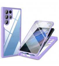 Husa Samsung Galaxy S22 Ultra Full Cover 360 (fata+spate), Purple