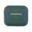 Husa silicon UltraSlim pentru Apple AirPods 3, Dark Green