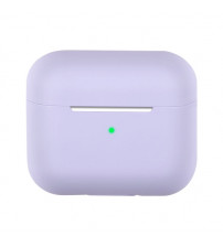 Husa silicon UltraSlim pentru Apple AirPods 3, Light Purple