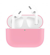 Husa silicon UltraSlim pentru Apple AirPods Pro, Pink