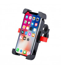Suport ajustabil telefon pentru biciclete / trotinete, Negru