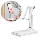 Suport birou BRACKET pentru telefon sau tableta, Alb