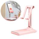 Suport birou BRACKET pentru telefon sau tableta, Roz
