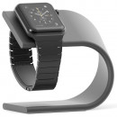 Suport incarcare Aluminium pentru Apple Watch, Dark Grey