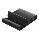 Suport stand docking Baseus, 100W, HDMI, USB-C, Negru